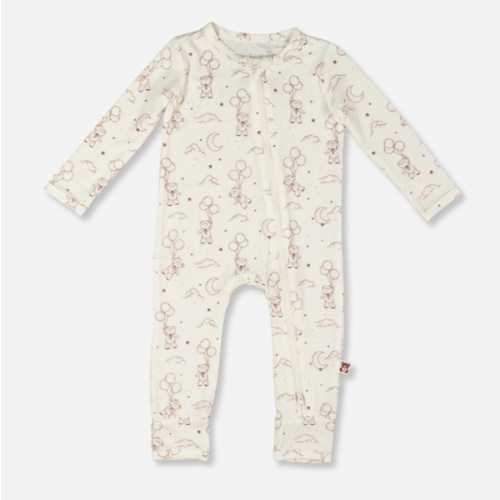 Zippered Romper (Beary Dreamy) – Snuggle & Slumber