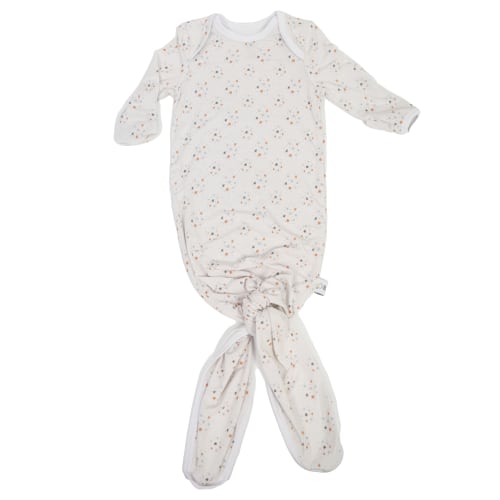 Stars (Lunar) Knotted Gown 0-3 months - Goosewaddle® | Newborn Baby Blankets Toys Teethers Bibs & More