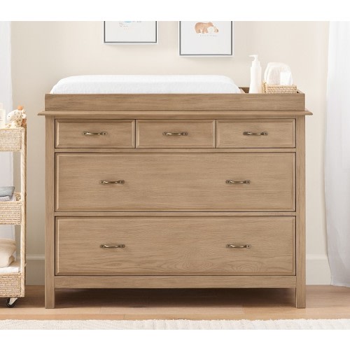 Rory 5-Drawer Dresser & Topper Set (46w x 20d")