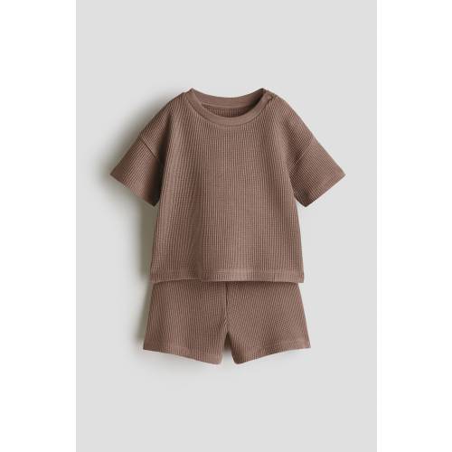 2-PIECE WAFFLED COTTON SET