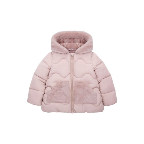 Soft Fleece Lined Puffer Jacket