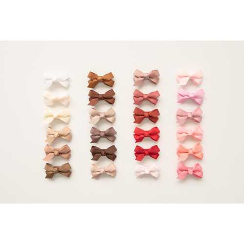 MINI bow snap clips, baby girl hair clips, girl hair accessory, toddler hair clip, fringe clip, hair clips, baby barrette