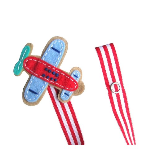 Baby Boy Pacifier Clip, Airplane Pacifier Clip, Baby Plane Pacifier Clip, Pacifier Holder, pcplane04