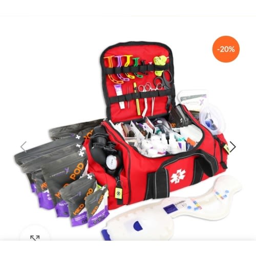 Lightning X Large EMT Kit | Fully Stocked w/ Over 240 Supplies