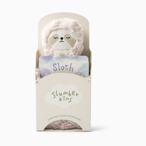 Slumberkins, Inc. Plush Snuggler & Book Bundle - Sloth's Routines