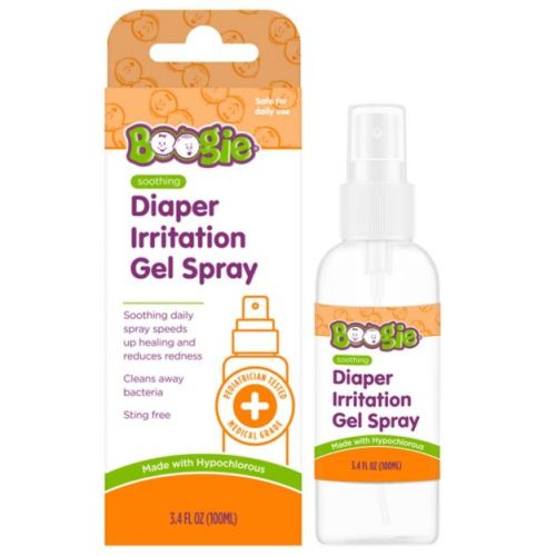 Boogie Diaper Irritation Gel Spray With HOCL - 3.4 fl oz