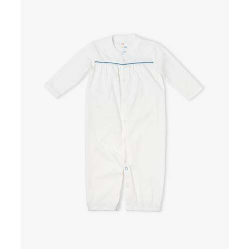 Convertible Gown, Blue Piping