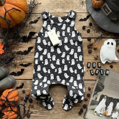 Halloween Samples | Footed Romper | Ready To Post