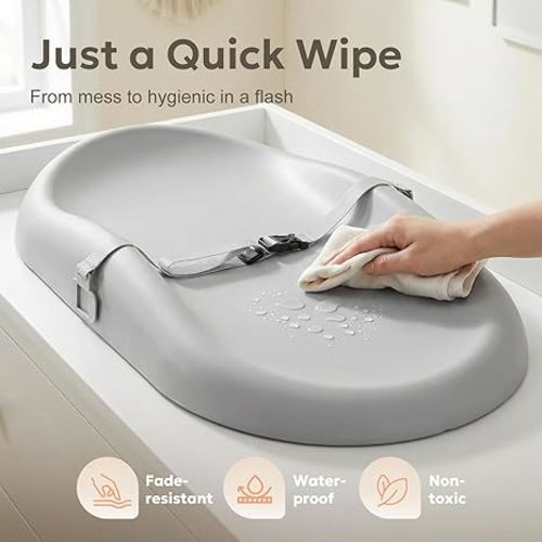 Mallify Baby Changing Pad (Grey)