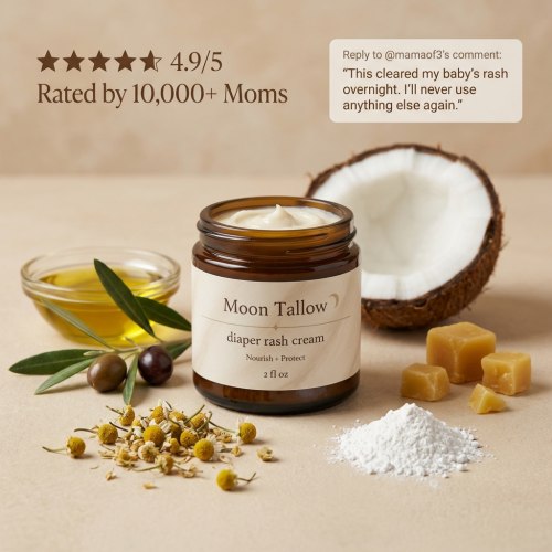 Moon Tallow - Diaper Rash Cream
