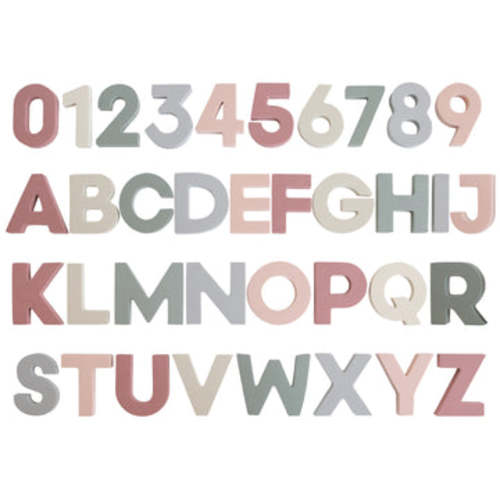 Letters & Numbers Bath Play Set – Mushie