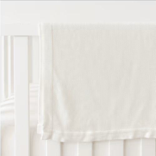 Cloud Knit Bamboo Baby Blanket | Cozy Earth