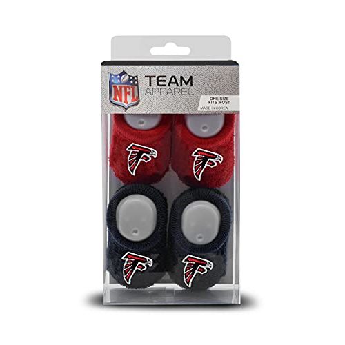 FBF Originals - NFL Infant Bootie Socks 0-12 Months - 2 Pack