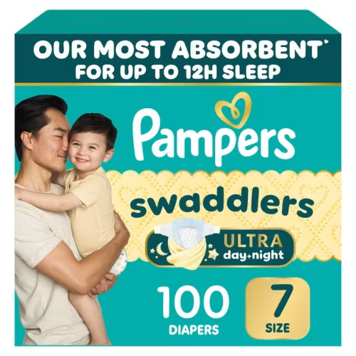 Pampers Swaddlers Ultra Diapers Sizes 3 - 7 | Costco