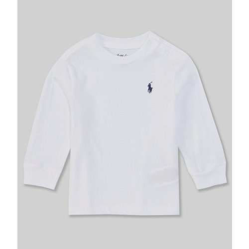 Ralph Lauren Baby Boys 3-24 Months Long Sleeve Jersey T-Shirt