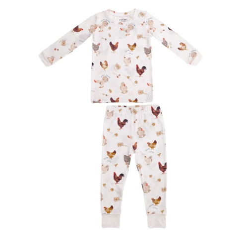 Chicken Long Sleeve Loungewear Set