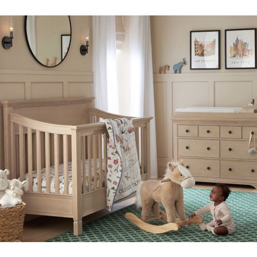Musical Horse Plush Nursery Rocker