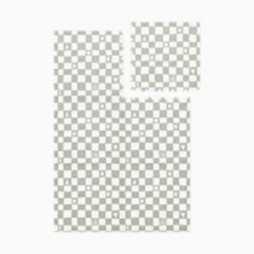 Lalo Play Mat l Checkered Collection - Sage Checkered