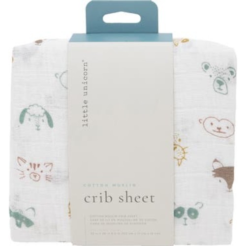 little unicorn Cotton Muslin Crib Sheet | Nordstromrack