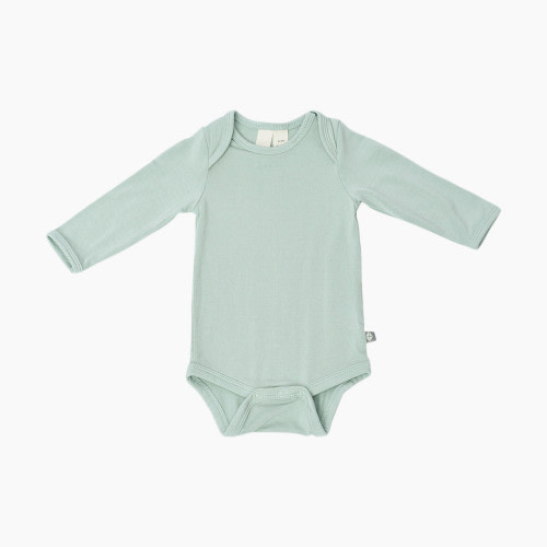 Kyte Baby Long Sleeve Bodysuit - Sage, 0-3 M