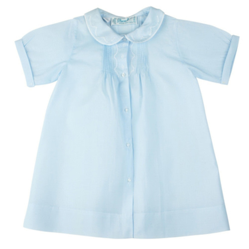 Boys Embroidered Collar Folded Daygown | Feltman Brothers
