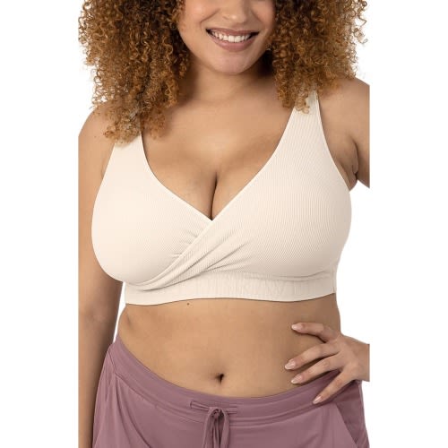 Sublime Adjustable Crossover Nursing & Lounge Bra - Fits Sizes 30B-40D, Large C/D