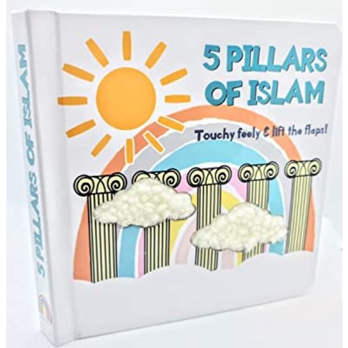 5 Pillars of Islam, Touch and Feel, Lift-the-Flap, Sensory, Board Book, Mirror, Tassels