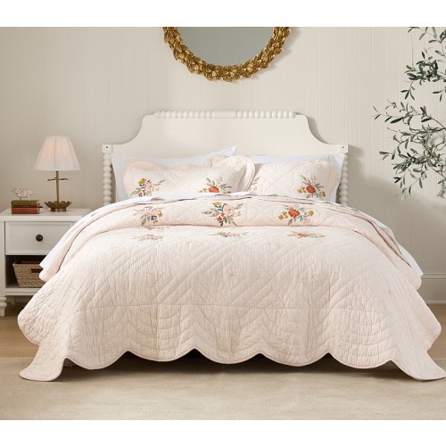 Chris Loves Julia 4-in-1 Turned Wood Low Footboard Full Bed Conversion Kit Only