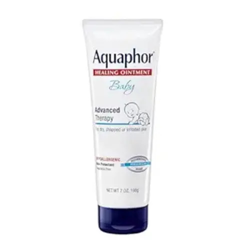 Aquaphor Baby Healing Ointment Advanced Therapy Skin Protectant, Dry Skin and Diaper Rash Ointment, 7 Oz Tube