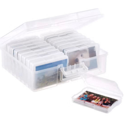 Iris 16-Case 4" x 6" Photo & Craft Storage Carrier | The Container Store