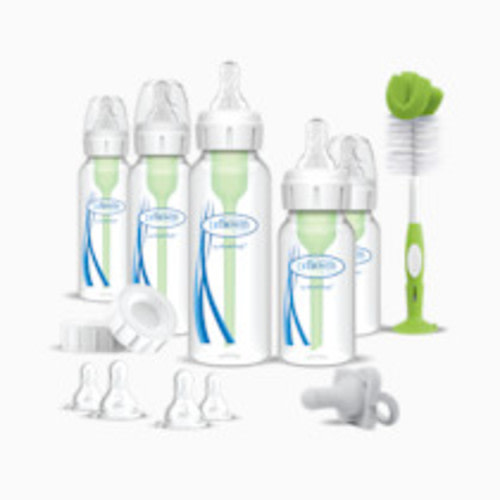 Dr. Brown's Anti-colic Options+ Narrow Baby Bottle Starter Gift Set - Clear/Blue