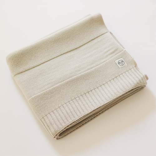 Merino Wool Knitted Baby Blanket | 100% Natural Superfine Merino Wool – Woolino