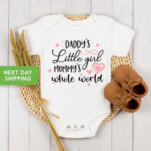 Daddy's Little Girl, Mommy's Whole World Onesie®