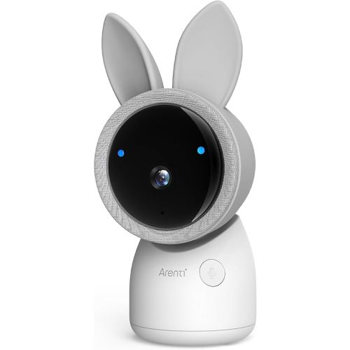 ARENTI Baby Mnitor 3T with 360° View, 2K Temp & Humidity Sensor, Night Vision & Two-Way Audio