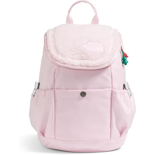 The North Face Kids' Mini Explorer Backpack - Small Travel Bag, Water-Repellent Finish, Reflective Details for Preschoolers, Pale Blossom/TNF White, One Size