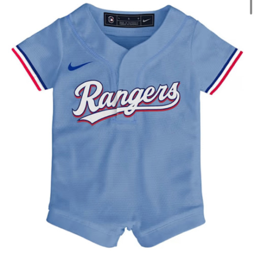 Texas Rangers Baby Romper
