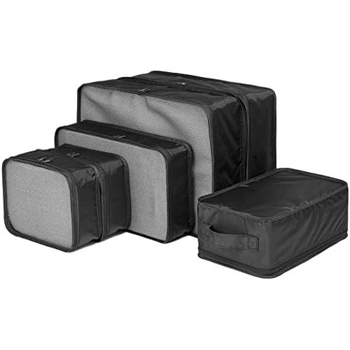 JJ POWER Travel Packing Cubes, Luggage Organizers with Shoe Bag