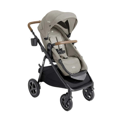 Joie Ginger DLX 4-in-1 All-Terrain Pramette Stroller, Dove, 2025