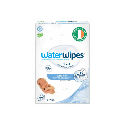 WaterWipes Sensitive Newborn & Baby Wipes Unscented & Hypoallergenic