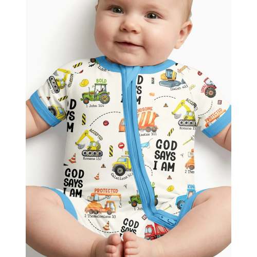 God Says I Am Bamboo Shorty Zippy