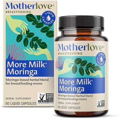 Motherlove More Milk Moringa (60 Liquid caps)
