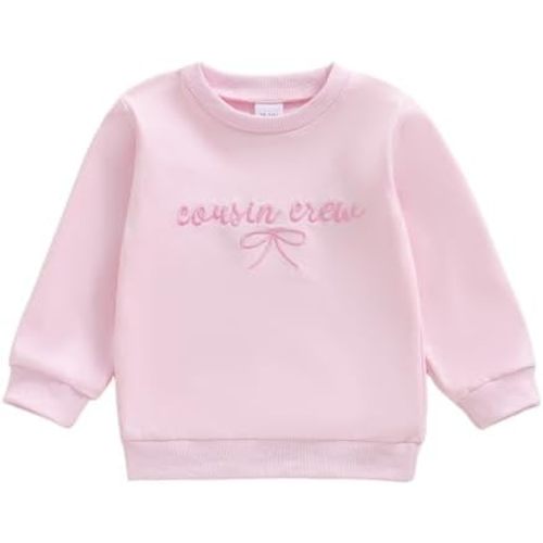 Sister Matching Outfits Newborn Baby Girl Long Sleeve Romper Little Toddler Girl Pullover Sweatshirt Top