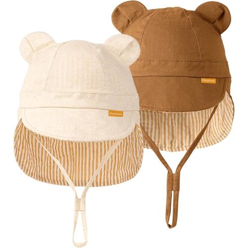 FURTALK Baby Sun Hat UPF 50+ Cute Toddler Bucket Summer Beach Hats for Boys Girls