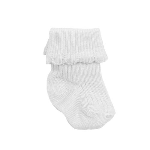 Folded Cuff Newborn Scottish Yarn Socks - Beyond Creations