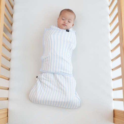 Kyte Baby Sleep Bag Swaddler in Small Mist Stripe 1.0 - Shop