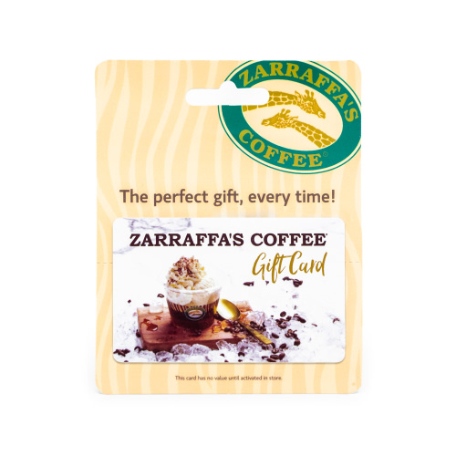Gift Cards — Zarraffa's Coffee
