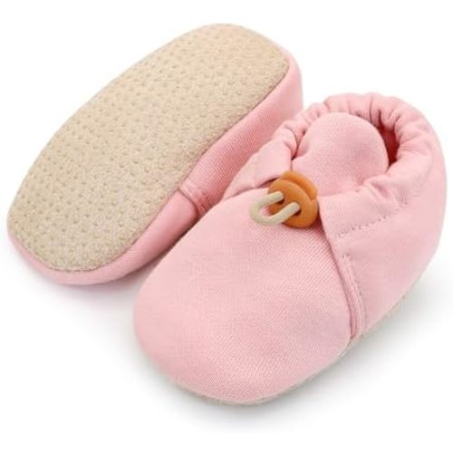 Baby Booties Boys Cozy First Walking Shoes Toddler Warm Crib Shoes Newborn Girls Soft Sole Boots