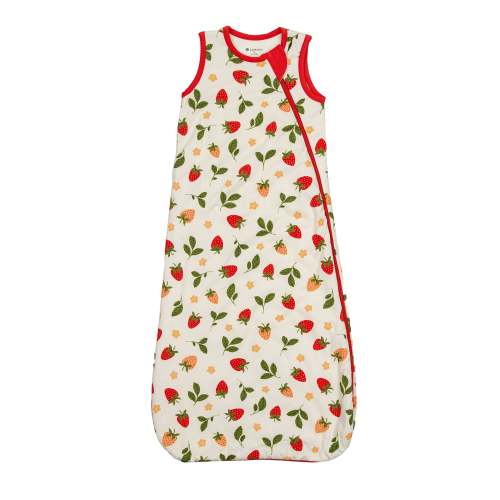 Larkspur Baby | Bamboo Wearable Blanket | Sleep Bag in Strawberry Fields
