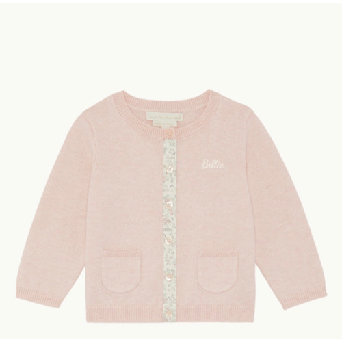 Casey Baby Cardigan - Pink | Marie-Chantal