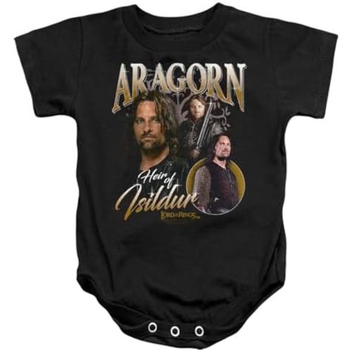 Popfunk Lord of the Rings Bootleg Aragorn Unisex Infant Snap Suit for Baby